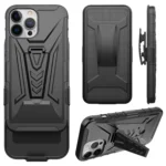 Ballistic Series case with belt clip For iPhone-16E/17E-Black