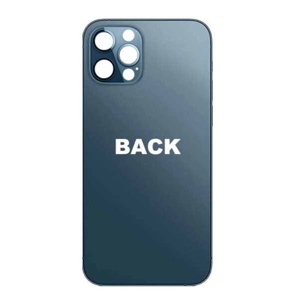 iPhone 12 PRO Back Glass (Bigger Camera Hole) – Blue