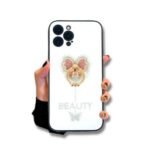 Candy Butterfly Ring Case For iPhone-16E/17E-White - Image 3