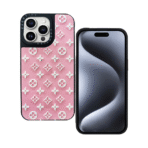 3D New Love Case Rose Pink for Iphone-15ProMax-PINK