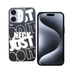 3D.Neck Do It Black & White For iPhone 16 Plus