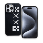 3D SuperXF Black&White Case for Iphone-15ProMax-SUP XF