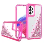 Liquid Sand Case For Samsung A73- Teal Blue - Image 3