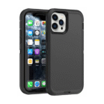 Defender Heavy Duty For Apple iPhone 12 Pro Max - Black