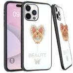 Candy Butterfly Ring Case For iPhone-16E/17E-White