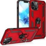 Elegant Hybrid Case for iPhone XR-Red