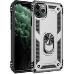 Elegant Hybrid Case for iPhone XR-Silver