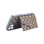 Luxurious Love Back Wallet Series For Apple iPhone XS Max-Brown