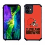 NFL Licensed Cleveland Browns Red Textured For iPhone 12 Pro Max/13 Pro Max
