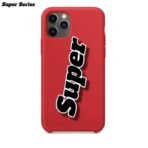 Silicon.Super Series For Apple iPhone 11 Pro Max-Red