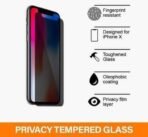 Tempered Glass Full Coverage Premium for iPhone 17 Pro Max (Privacy)(10Pcs Pack) - Image 2
