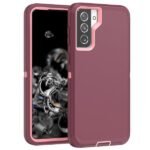 Defend Heavy Duty For SAMSUNG Glaxy S21 Plus-Burgundy