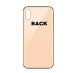 iPhone XS Max Back Glass (Bigger Camera Hole) - Gold