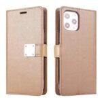 LUX Wallet Case for Apple iPhone 12/12 Pro-Golden