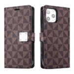 LUX Wallet Case for Apple iPhone 12/12 Pro-Brown