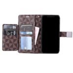 LUX Wallet Case for Apple iPhone 11 Pro Max-Brown - Image 3