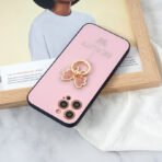 Candy Butterfly Ring Case For iPhone 13 Pro -Pink - Image 2