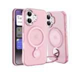 360 Rotating Magnetic Magsafe Case for IPhone-13/14/15-Pink