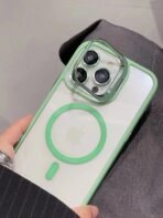 Melody Camera Kick-Stand Magsafe i Phone 15 Pro Max-Sweet Green - Image 2