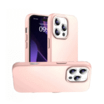 Silicon.Apple Logo Case For Iphone 16 Pro Max - Pink