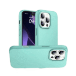 Silicon.Apple Logo Case For Iphone 16 Pro Max - Teal