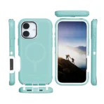 Defender Magnetic Magsafe for iPhone 16 Plus Teal - Image 2