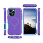 Defender Magnetic Magsafe for iPhone 16pro – Purple
