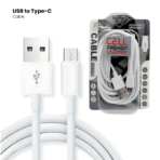 USB A-Type C Cell Fashion USA Super-Fast Charging Data Cable (Fiber 10ft) - Image 3