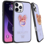 Candy Butterfly Ring Case For iPhone 16 Pro Max Levender