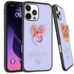 Candy Butterfly Ring Case For iPhone-16E/17E-Levender