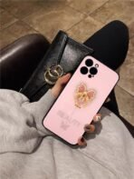 Candy Butterfly Ring Case for Samsung-S25Plus/S24Plus-Pink - Image 2