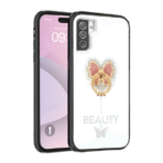 Candy Butterfly Ring Case for Samsung-S25Plus/S24Plus-White