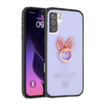 Candy Butterfly Ring Case for Samsung-S25Plus/S24Plus-Levender