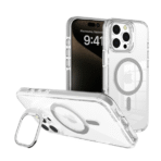 Leo Magsafe  case camera stand For iPhone 16 Pro Max Silver