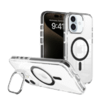 Leo Magsafe case camera stand For iPhone-16E/17E-Black