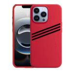 Silicone.addidas series iphone XSMAX-Red