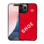 3D Air JD Shoe Case for iPhone-16E/17E-Red
