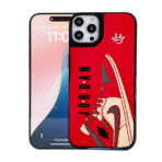3D Air JD Shoe Case for iPhone 14 Pro Max - Red - Image 2