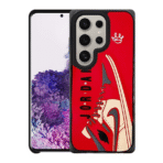 3D.Air JD Shoe Case for Samsung-S25Plus/S24Plus-Red - Image 2