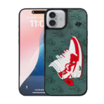 3D Air JD Shoe Case for iPhone 12/12 Pro - Green - Image 2