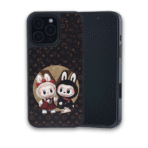 3D. Labubo with Magsafe For iPhone 16 Plus -Love Brown