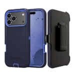 Defender Magnetic Megsafe With Belt Clip for iPhone 17 -Blue - Image 2