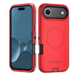 Defender Magnetic Megsafe With Belt Clip for iPhone 17 Air -Red - Image 3
