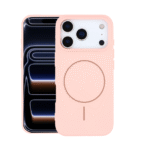 Silicon.Apple Logo Magsafe Case For Iphone-12/12pro – Pink