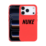 Silicon.Neck Series with Magsafe microfiber For iPhone 17 Air - Red