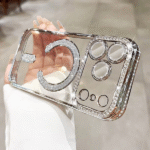 Magshine Glitter Magsafe Case For iPhone 16E/17E–Silver