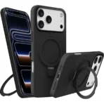 CORE 360 Grip Magsafe Silicone Case For iPhone-16E/17E-Black