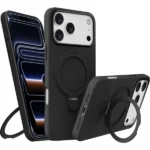 Core 360 Grip Magsafe Silicone Case For iPhone-17ProMax-Black