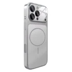 Nova Shield magsafe case for iPhone -15 Pro Max(Silver)