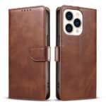 Axis Wallet Case For Iphone-15promax-Pure Brown
